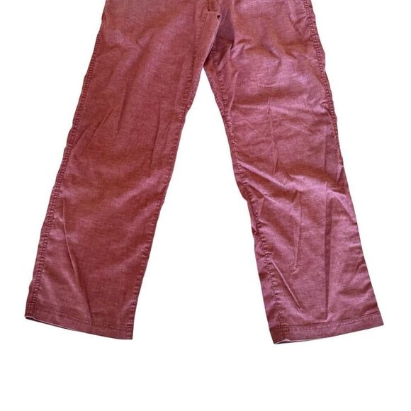 PrAna Breathe Pants Pull On Relaxed Fit Unisex  Gray / Black Outdoor SZ M #2463 - Picture 2 of 10